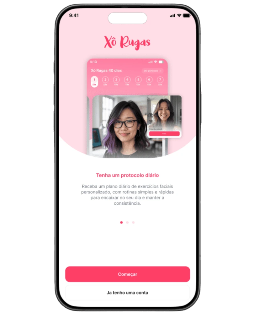 App Xô Rugas no celular